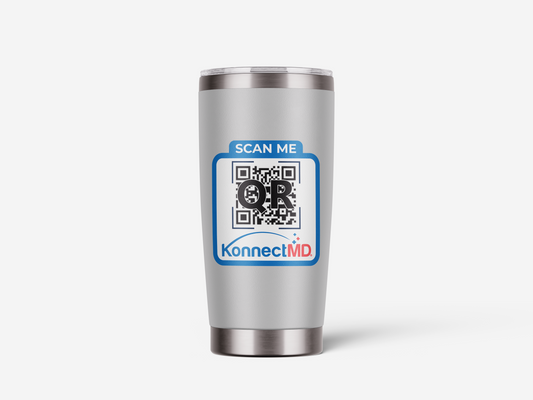 KonnectMD Mini Stickers w/ QR Code