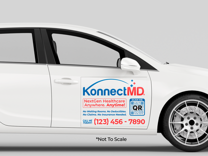 KonnectMD Car Magnet