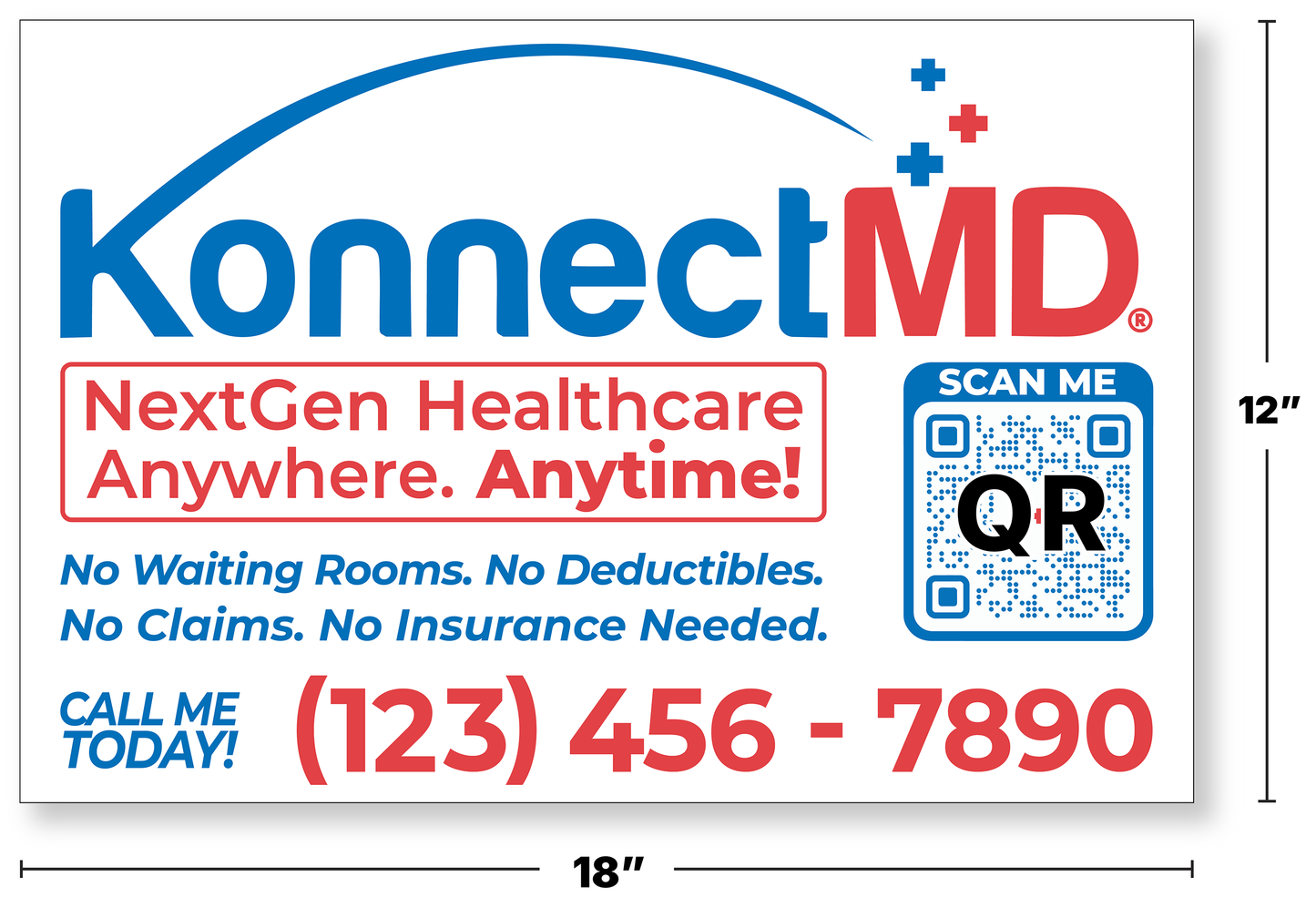 KonnectMD Car Magnet