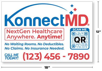 KonnectMD Car Magnet